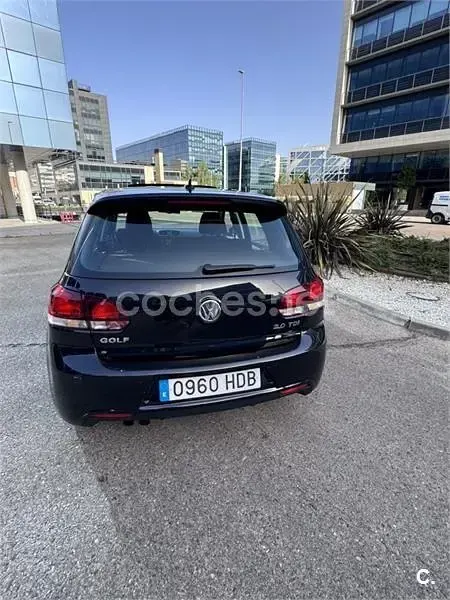 Usado VW Golf VI Sport 140 CV (102 kW) 2011 Negro Utilitario