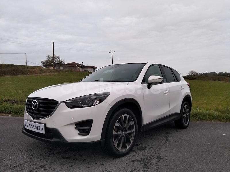 Blanco Usado 2015 Mazda CX-5 Luxury SUV | 12.750 € (Precio justo) - Imagen 1/4