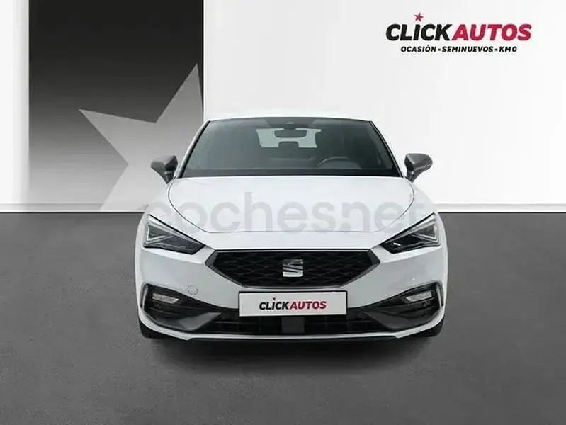 Usado Seat Leon FR 150 CV (110 kW) 2025 Blanco Berlina