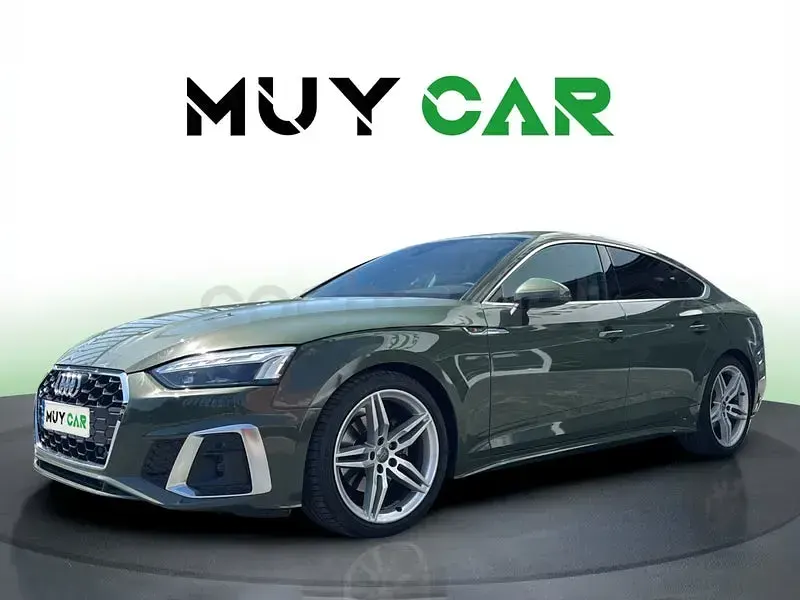 Usado Audi A5 Sportback S-Line 163 CV (119 kW) 2020 Verde Utilitario