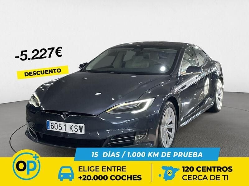 Usado Tesla Model S 448 kW (610 CV) 2019 Gris Utilitario