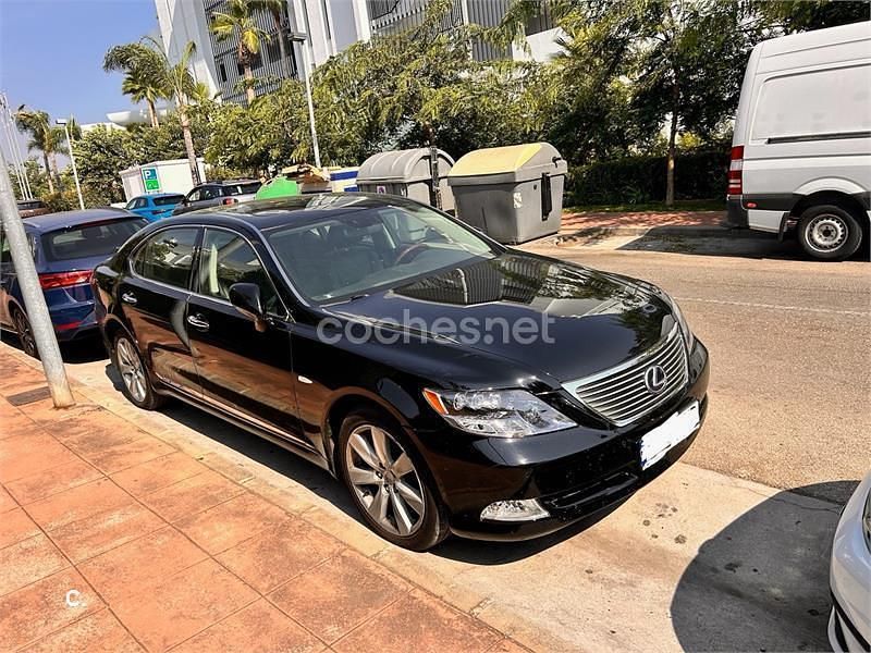 Usado Lexus LS600h President Line 445 CV (327 kW) 2008 Negro Berlina