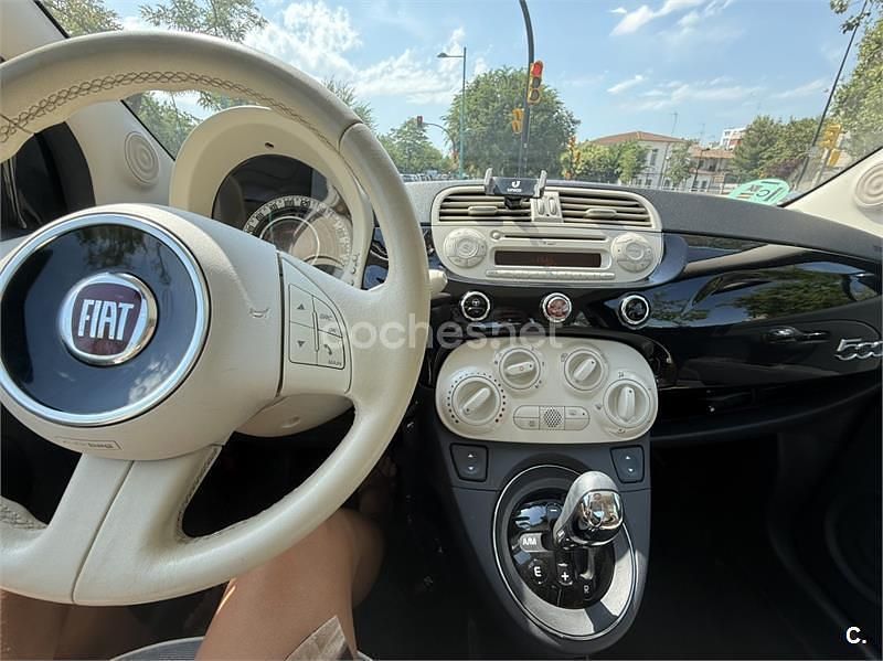 Negro Usado 2014 Fiat 500 Pop Berlina | 9300 € (Precio justo) - Imagen 1/4