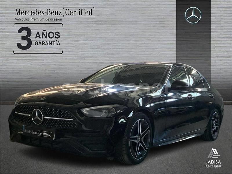 Negro Usado 2024 Mercedes C200 Berlina | 43.990 € (Precio justo) - Imagen 1/4