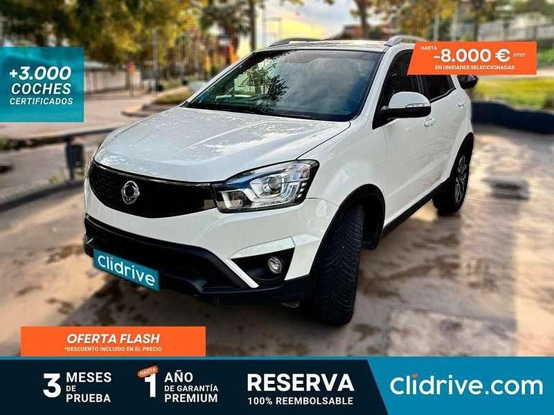 Blanco Usado 2016 Ssangyong (KGM) Korando Limited SUV | 10.490 € (Buen precio) - Imagen 1/3
