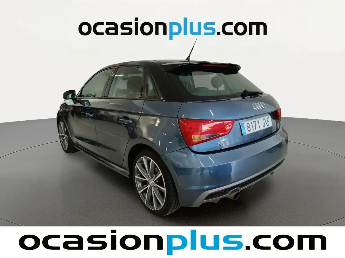 Usado Audi A1 95 CV (69 kW) 2017 Azul Utilitario