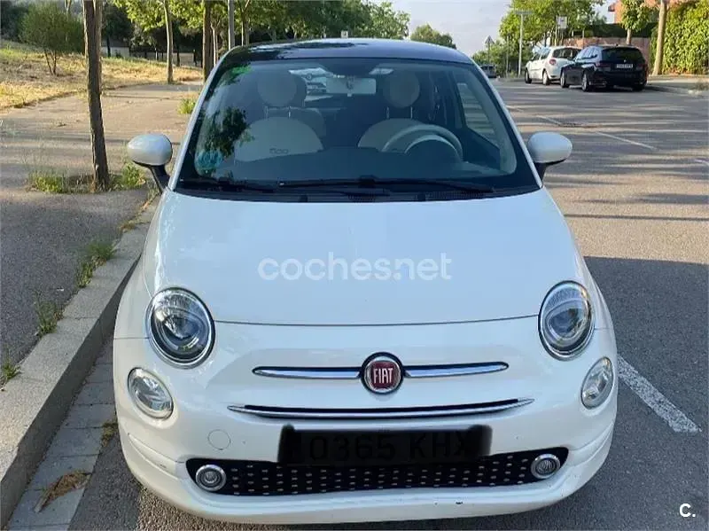 Usado Fiat 500 Lounge 69 CV (50 kW) 2018 Blanco Berlina