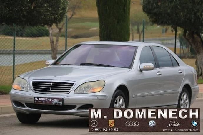 Usado Mercedes S500 306 CV (225 kW) 2004 Plateado Berlina