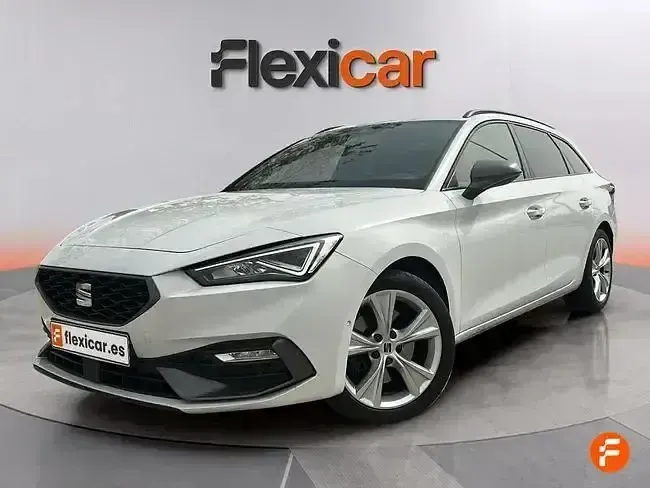 Usado Seat Leon FR 150 CV (110 kW) 2021 Blanco