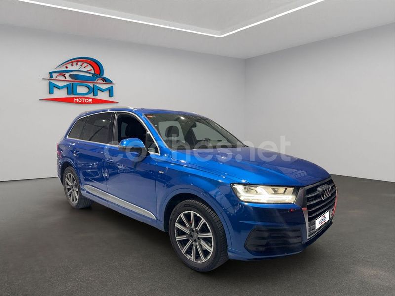 Azul Usado 2016 Audi Q7 Design SUV | 36.980 € (Un poco caro) - Imagen 1/4