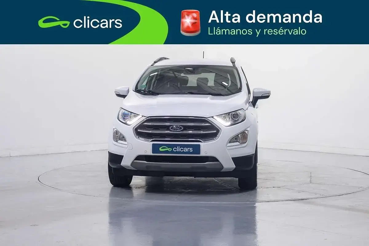Usado Ford Ecosport Titanium 125 CV (91 kW) 2021 Blanco SUV