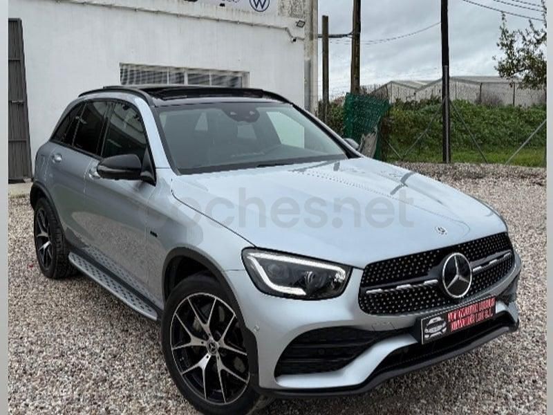 Usado Mercedes GLC300e 306 CV (225 kW) 2021 Gris / plata SUV