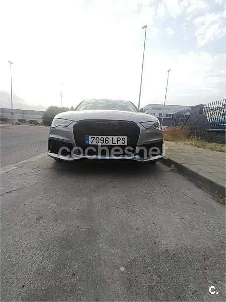 Usado Audi A6 S-Line 190 CV (139 kW) 2017 Gris / plata Familiar