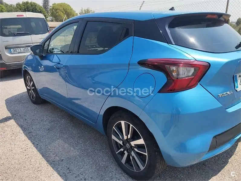 Usado Nissan Micra Acenta 73 CV (53 kW) 2018 Azul Utilitario