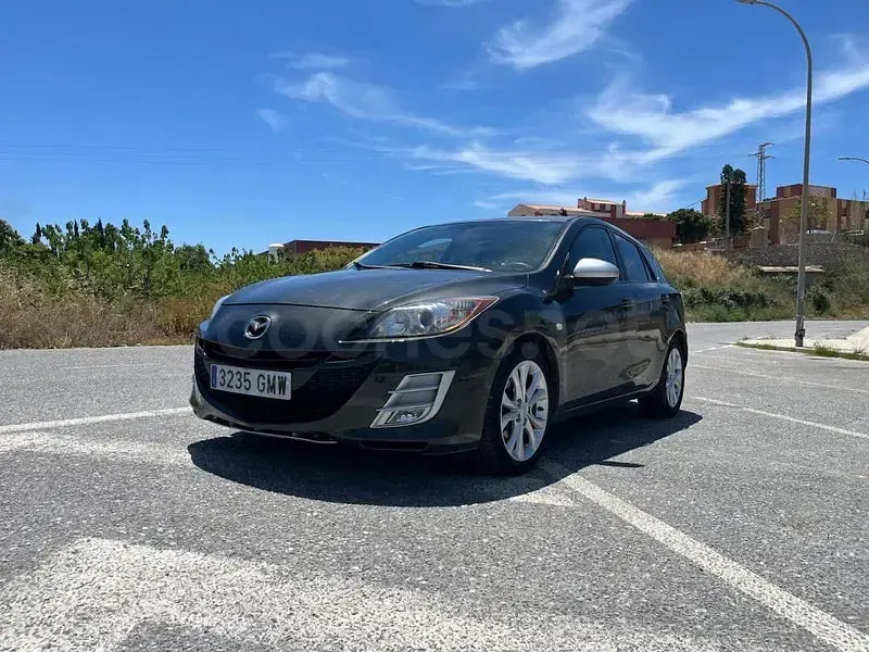 Usado Mazda 3 Sportive 109 CV (80 kW) 2009 Gris / plata Berlina