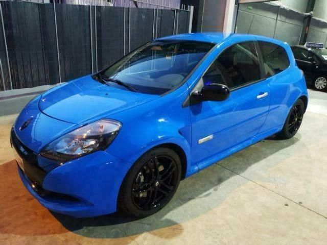 Usado Renault Clio II 201 CV (147 kW) 2010 Azul Utilitario