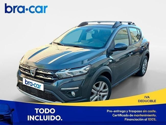 Gris / plata Usado 2021 Dacia Sandero Comfort Utilitario | 12.990 € (Precio justo) - Imagen 1/4