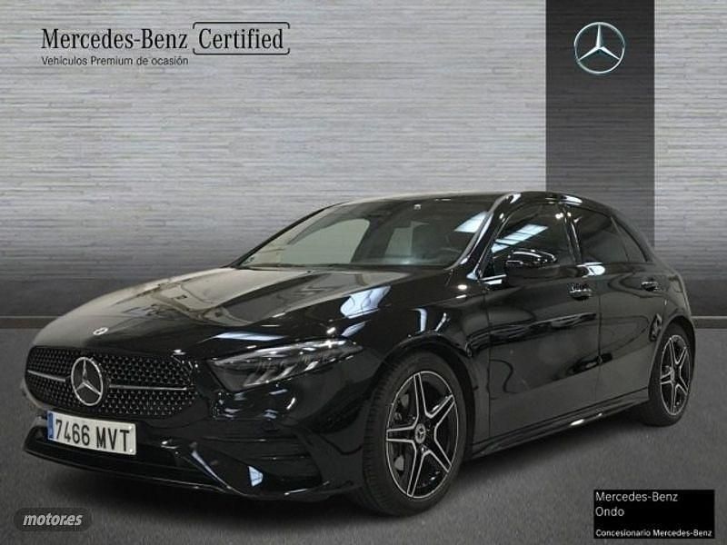 Negro Usado 2024 Mercedes A180 AMG line | 31.900 € - Imagen 1/4