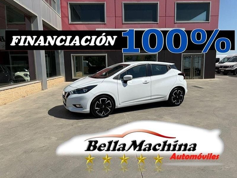 Blanco Usado 2021 Nissan Micra Acenta Utilitario | 11.250 € (Precio justo) - Imagen 1/4