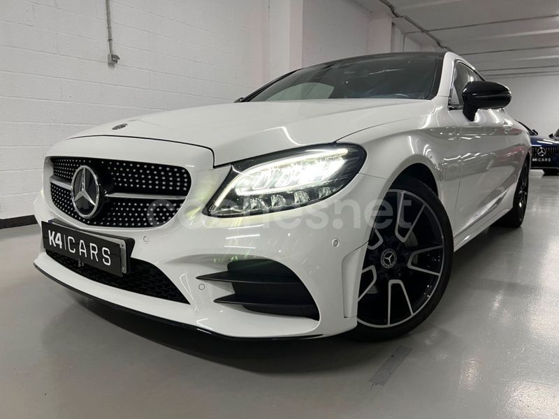 Usado Mercedes C220 194 CV (142 kW) 2019 Blanco Coupe