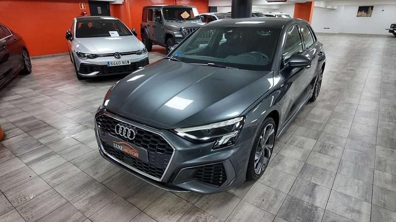 Gris Usado 2021 Audi A3 Sportback e-tron S-Line Utilitario | 25.990 € (Buen precio) - Imagen 1/4