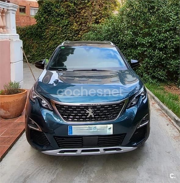 Verde Usado 2017 Peugeot 5008 GT-line SUV | 18.500 € (Precio justo) - Imagen 1/4