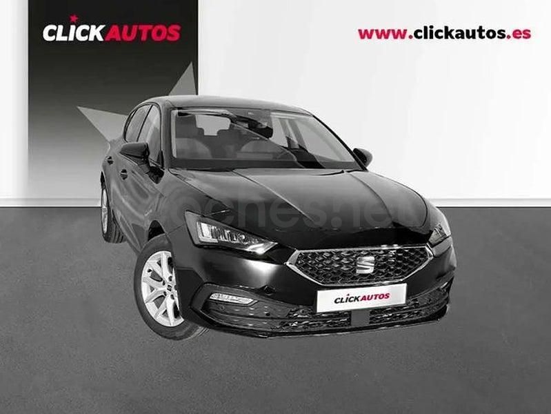Usado Seat Leon Style 116 CV (85 kW) 2025 Negro Berlina