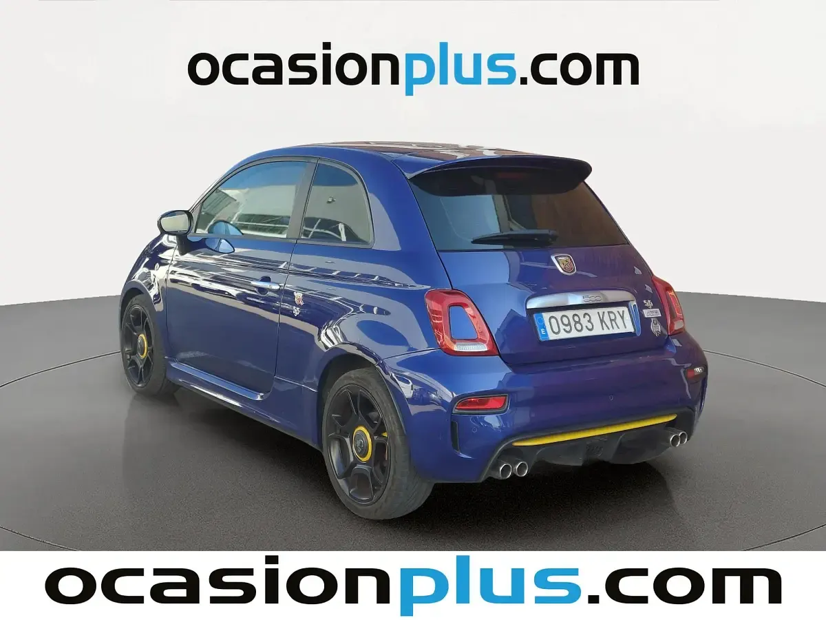 Usado Abarth 595 Pista 160 CV (117 kW) 2018 Azul Utilitario