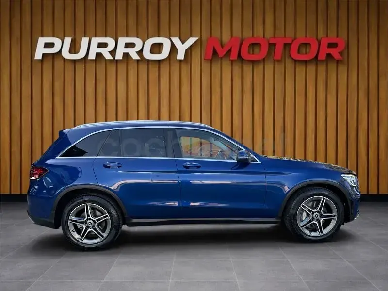 Usado Mercedes GLC200 163 CV (119 kW) 2022 Azul SUV