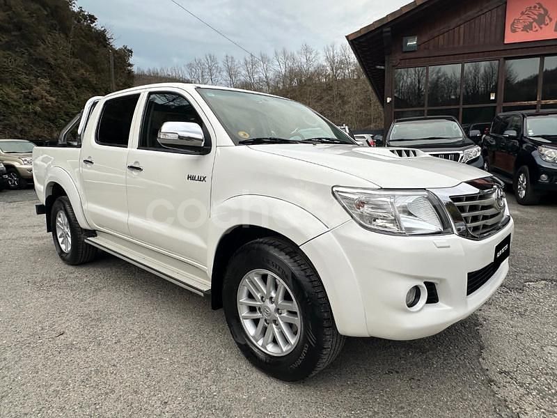 Usado Toyota HiLux 171 CV (125 kW) 2013 Blanco Pickup/Camioneta