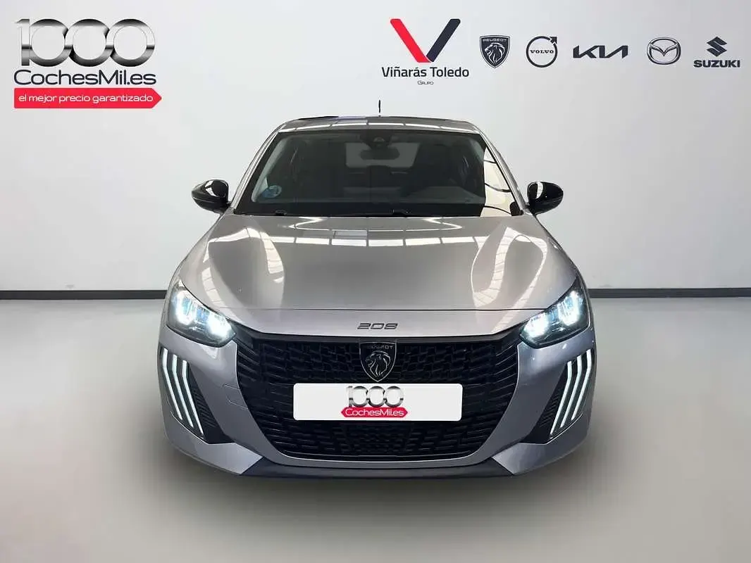 Usado Peugeot 208 Style 110 CV (80 kW) 2025 Gris Utilitario