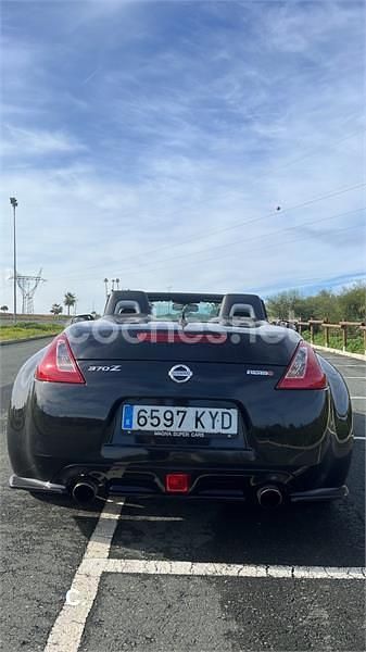 Usado Nissan 370Z Pack 328 CV (241 kW) 2012 Negro Descapotable