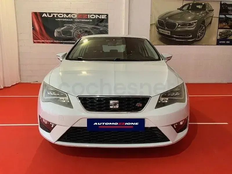 Usado Seat Leon SC FR 150 CV (110 kW) 2013 Blanco Utilitario