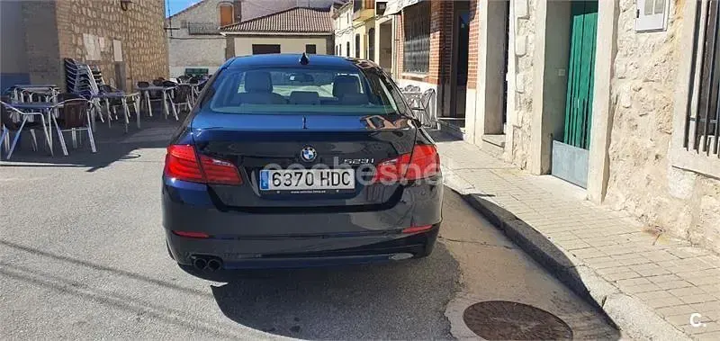 Usado BMW 523 190 CV (139 kW) 2011 Azul Berlina
