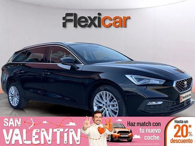 Negro Usado 2022 Seat Leon FR Familiar | 14.890 € (Buen precio) - Imagen 1/4