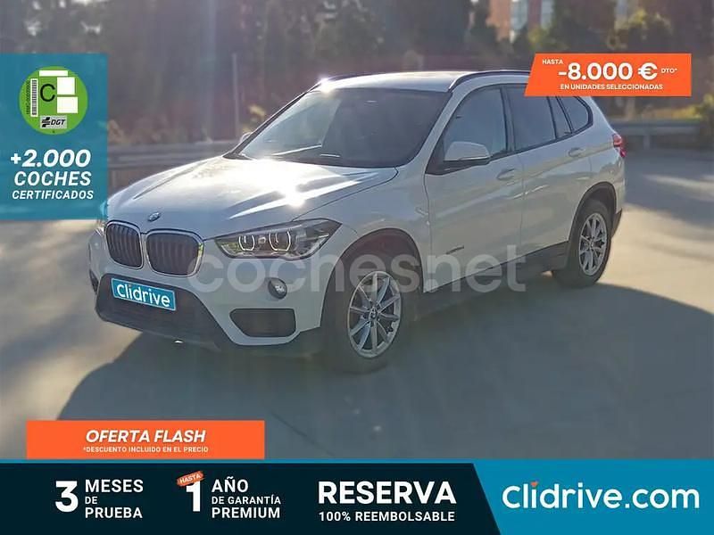 Blanco Usado 2017 BMW X1 SUV | 14.590 € (Precio justo) - Imagen 1/3