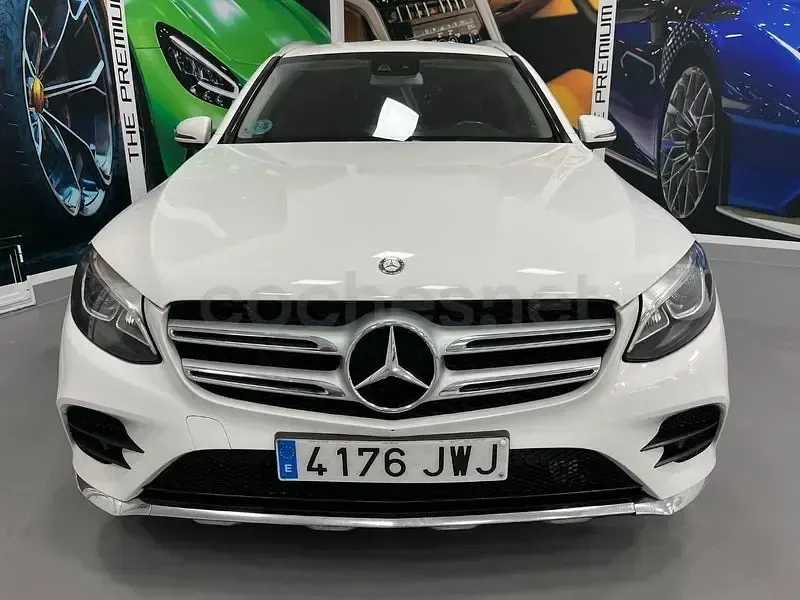 Usado Mercedes GLC220 170 CV (125 kW) 2017 Blanco SUV