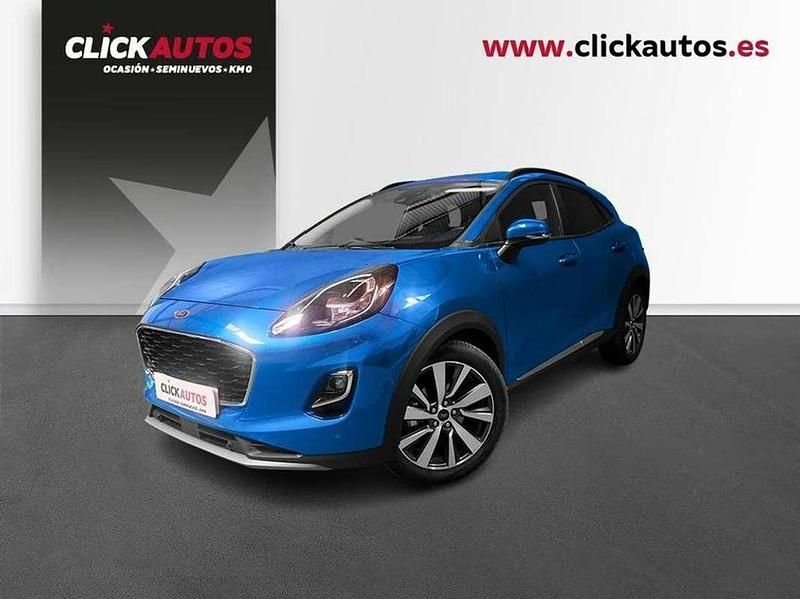Azul Usado 2022 Ford Puma Gen-E Titanium X SUV | 15.100 € (Buen precio) - Imagen 1/4