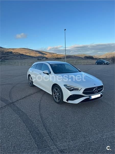 Blanco Usado 2025 Mercedes CLA250e Shooting Brake Familiar | 36.500 € (Precio justo) - Imagen 1/4