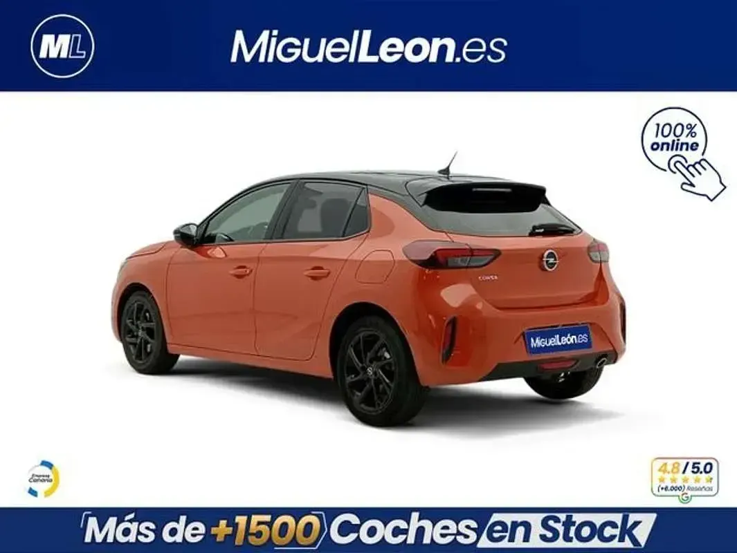 Usado Opel Corsa GS Line 101 CV (74 kW) 2022 Naranja Utilitario