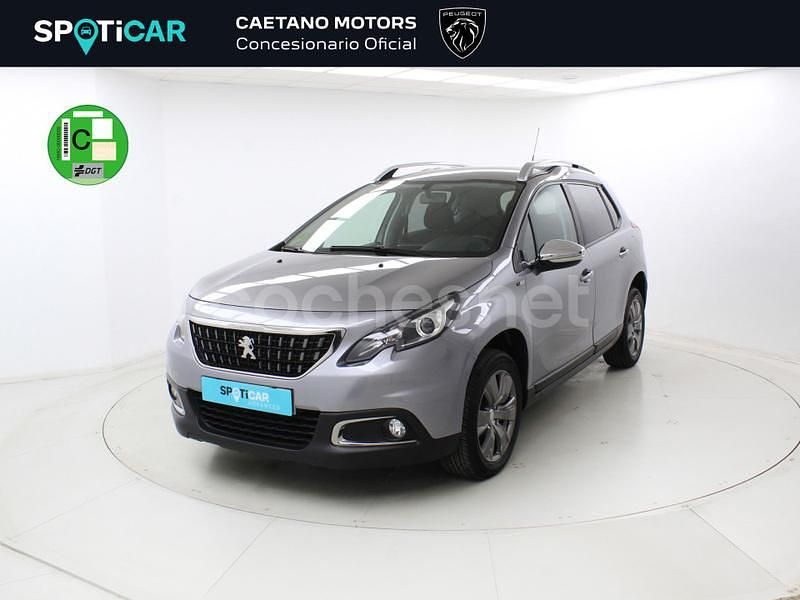 Usado Peugeot 2008 Style 110 CV (80 kW) 2017 Gris / plata SUV