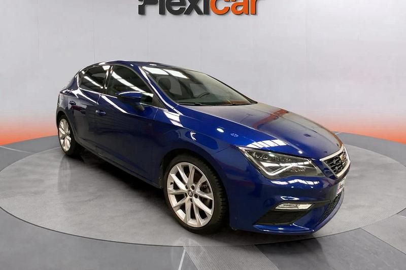 Azul Usado 2019 Seat Leon FR Berlina | 14.990 € (Buen precio) - Imagen 1/4
