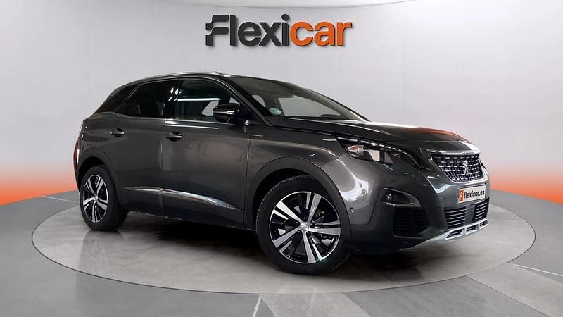 Usado Peugeot 3008 GT-line 131 CV (96 kW) 2019 Gris SUV