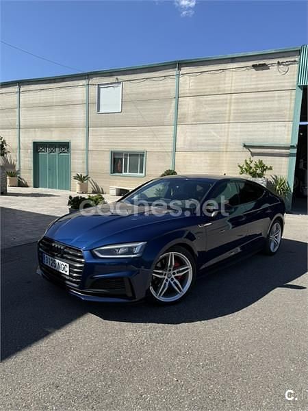 Azul Usado 2017 Audi A5 Sportback Sport Berlina | 25.500 € (Precio justo) - Imagen 1/4