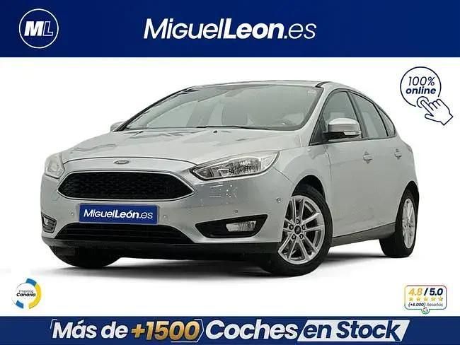 Begagnad Ford Focus Trend+ 125 HK (91 kW) 2017 Grå Halvkombi