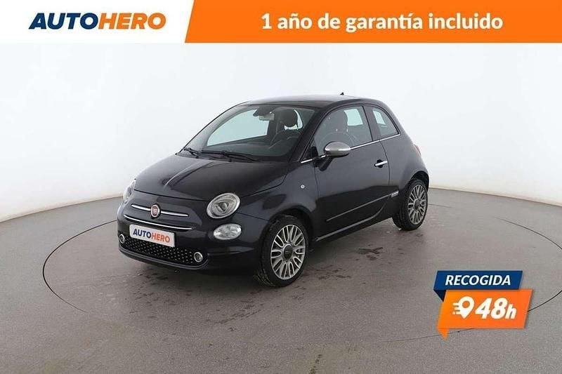 Negro Usado 2018 Fiat 500 Lounge Berlina | 10.799 € (Precio justo) - Imagen 1/3