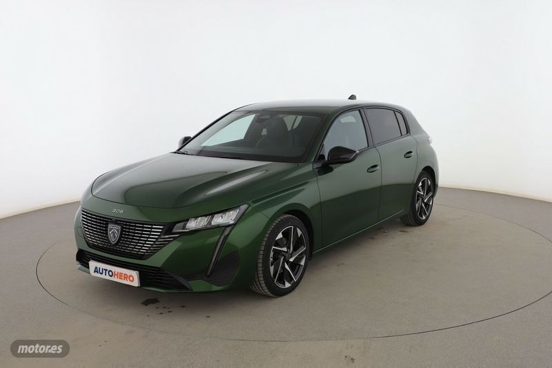 Verde Usado 2023 Peugeot 308 Allure Familiar | 19.299 € (Buen precio) - Imagen 1/3