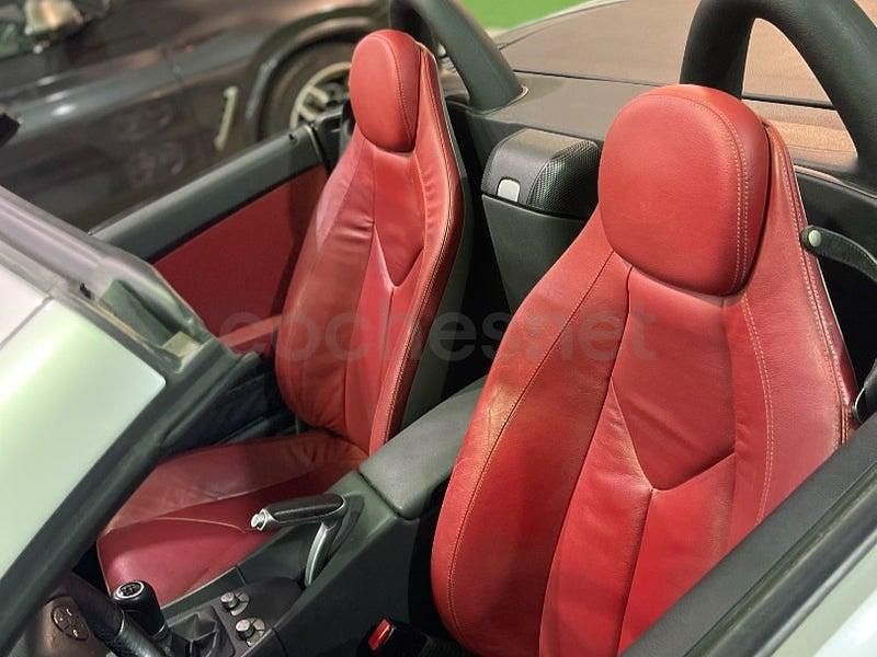 Usado Mercedes SLK200 163 CV (119 kW) 2008 Gris / plata Descapotable