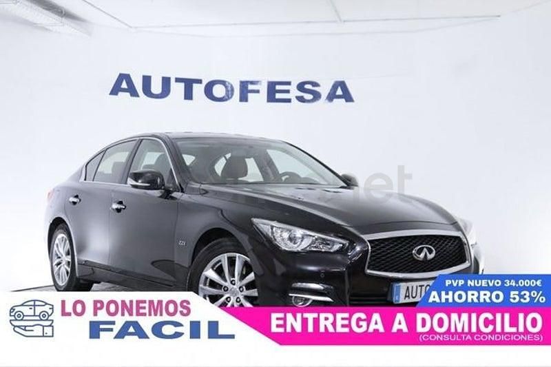 Usado Infiniti Q50 170 CV (125 kW) 2017 Negro Berlina