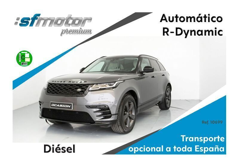 Gris Usado 2018 Land Rover Range Rover Velar SE Dynamic SUV | 36.900 € - Imagen 1/4
